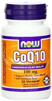 NOW Foods - CoQ10 100 mg 30 vcaps (Pack of 2)