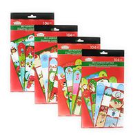 Sticker Christmas Gifts Tags - Booklet of 104