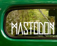 Mastodon Decal Sticker by SSTS Prints