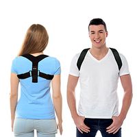 CAMP BEN Posture Corrector for Women and Men (28-35" Chest Size) Shoulder Back Support Brace | Neck and Back Pain Relief | Upright Straightener | Posture Retrainer