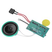 60 Seconds Recording DIY Greeting Card Chip, Recordable Light Voice Sound Chip Module Replacement