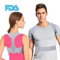 Posture Corrector for Men and Women - FDA Approved - Adjustable Upper Posture Brace for Support,Providing Shoulder-Neck-Back Relief Pain (XL)