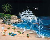 Hi-Look Microfiber Cleaning Cloth - Martini Cove