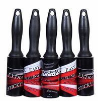 B.A.M Professional lint Roller with Spiral Sheets, Extra Sticky pet Roller, 5 Rollers, 60-Sheets/Roller(300 Sheets Total), Extra Stickiness and Easy Peeling Guaranteed