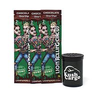Lion Circus Hemp Wraps Chocoloate Flavor (6 Packs)