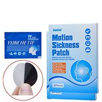 Sumifun Motion Sickness Patches Non-Drowsy, Anti-Nausea for Car/Sea/Air Travel Sickness 72 Pcs/2 Boxes
