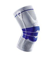 PU Health Sports Pro Active Athletes Magnetic Gel Padded Knee Sleeves Maximum Support, Red & Blue, Large, 0.5 Pound