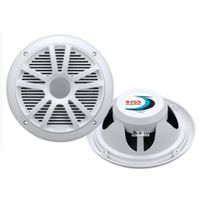 Boss Audio MR6W 6.5 Dual Cone Marine Coaxial Speaker (Pair) - 180W - White consumer electronics