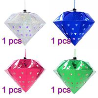 WINOMO Tissue Paper Decorations Diamond Honeycomb Balls for Wedding Birthday Party Shower Home Decoration 60cm 4PCS