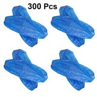 Healifty Disposable Arm Sleeves Covers Plastic Oversleeves Guard Protector for Painting Repair Cleaning Showers Tattoo 300pcs