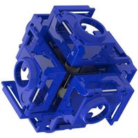 360RIZE Pro6 v2 Virtual Reality 360 Degree Video Gear with 3/8" Mount for GoPro HERO4, HERO3+ and HERO3 Camera