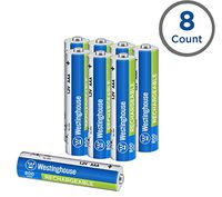 Westinghouse 800mAh NH Rechargeable Batteries, 5 Years Low self Discharge, 2000 Times Cycle Life, Free Battery Storage Box (AAA, 8 Counts)