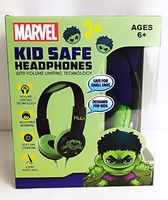 Hulk Headphones Lightweight Safe Sound, Excellent Quality Design- for Use with iPhone, Android, Gaming, Tv, Mac, Pc, Mp3-3.5mm Aux Stereo Headphones