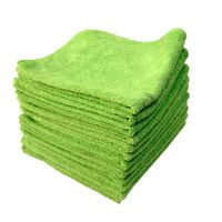 Chemical Guys MIC_333_12 El Gordo Professional Extra Thick Supra Microfiber Towels, Green (16.5 in. x 16.5 in.) (Pack of 12)