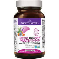 New Chapter Postnatal Vitamins, Lactation Supplement with Fermented Probiotics + Wholefoods + Vitamin D3 + B Vitamins + Organic Non-GMO Ingredients - 270 Ct