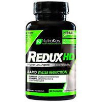 Nutrakey Redux HD - Rapid Water Rediction - 80 Capsules