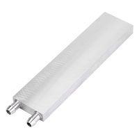 fosa Aluminum CPU Radiator, Water Cooling Block Liquid Water Cooler Heat Sink for PC Laptop(4016012mm)