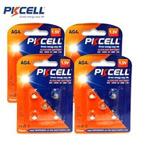 Pkcell 377 376 SR626W LR626 177 L626 Watch Batteries,20 Packs