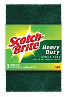 Scotch-Brite Heavy Duty Scour Pad, 3 Pads