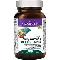 New Chapter Women's Multivitamin, Every Woman II 40+, Fermented with Probiotics + B Vitamins + Vitamin D3 + Organic Non-GMO Ingredients - 48 ct