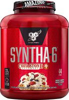 BSN Syntha-6 Whey Protein Powder, Cold Stone Creamery- Berry Berry Berry Good Flavor, Micellar Casein, Milk Protein Isolate Powder, 44 Servings