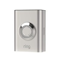 Ring Video Doorbell 2 Faceplate - Silver Metal