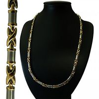 Magnetic Therapy Necklaces X-Tangle Silver and Gold