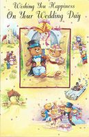 Wishing You Happiness On Your Wedding Day (w)