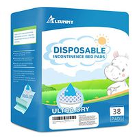Small Disposable Changing Pads (18"x24",40 Pack),Disposable Underpads for Baby,Pet Training and Puppy Pads,Waterproof Absorbent