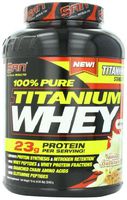 SAN Nutrition 100% Pure Titanium Whey Protein Powder, Vanilla Butterscotch, 5 Pounds