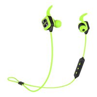 Sports Running Headsets Bluetooth Headphones Ear Buds, CCK KS Plus Dual Battery Hi-fi Music Sweat Proof Noise Canceling Wireless Earphones with Mic for Outdoor Gym Workout Exercising (Green)