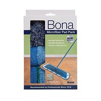 Bona 3-Piece Microfiber Pad Pack FamilyValue 2Pack-VaY-Bona