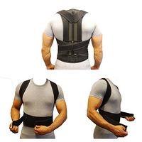 Spinal Lumbar Brace to Improve Bad Posture, Thoracic Kyphosis, Lordosis, Shoulder Slouch, Upper Back Pain (XXL)