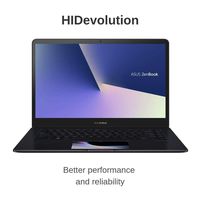 HIDevolution ASUS Zenbook Pro UX580GE 15.6" UHD Touch w/ ScreenPad Laptop | 2.9 GHz i9-8950HK, GTX 1050 Ti, 16GB 2400MHz RAM, PCIe 2TB SSD | Authorized Performance Upgrades & Warranty