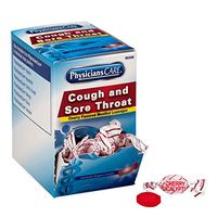 PhysiciansCare 90306 Cherry Flavor Cough & Throat Lozenges (Pack of 50)