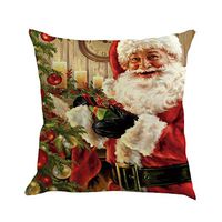 Pillow Inserts,Christmas Pillow Cover Pillowcases Decorative Sofa Cushion Cover 45x45cm, Stuffer, Throw Pillow Cases, Health, Household & Baby Care