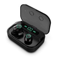 Coaste M7 Mini Invisible Sports Headset, Wireless Stereo Bluetooth 5.0 Charging Bin with handsfree Function, Sports Headphones,Gaming Headset, IPX7 Waterproof