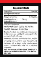 Mood Mood Mood Support - Velvet Beans Extract - Increase Energy Sex Drive and LIBIDO - Natural Mood and Energy ENAHNCER - Velvet Bean Whole - 1 Bottle (60 Capsules)