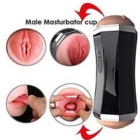Zx-Fjb Personal Tools Soft Process Six Toy Electric Vibrating Masturbator Cup 18 Frequency Deluxe Cup Automatic Aircraft Cup Man Toy Hands Free With USB Rechargable Realistic 3D Sexyyy Underwear For M
