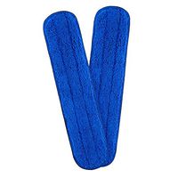 2 Pack Replaceable Microfiber Cleaning Cloth– Used with 2-in-1 Telescoping Window Washing Squeegee- Super-soft, Non Abrasive– Highly Absorbent Cloths– Best for Glass Windows, Cabinets and More