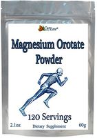Magnesium Orotate Powder ~ 120 Servings 500mg Equal to 120 Pills Capsules Tablet