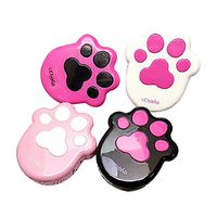 Portable Contact Lenses Cases with Step Pattern Lenses Holder, Color Randomly