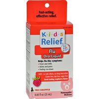 Homeolab, Kids Relief Flu Liquid Solution, 0.85 Fl Oz