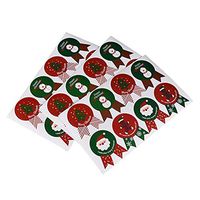 Zentto Christmas Holiday Label Christmas Gift Stamp Decoration Label Paper Packaging Label Gift Label Label(10 Sheets for Sale)