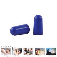 Interstate Safety 40204 Ultra-Soft Foam Earplugs, 200 Pair - 32dB Highest NRR, Comfortable Ear Plugs for Sleeping, Snoring, Work, Travel and Loud Events - Blue Color
