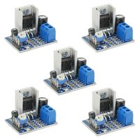 XLX 5PCS TDA2030A Digital Audio Power Amplifier Board Module Power Input Mode 6-12V Speakers Audio Amplifier Module Converter for DC Power Supply Audio System DIY Speakers