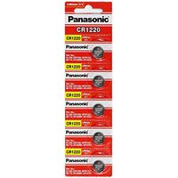 Panasonic CR1220 3 Volt Lithium Coin Battery (4 Packs of 5)