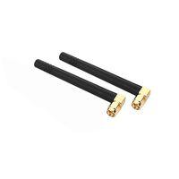 LeeKooLuu 2pcs 2db Antenna for Analog/Digital Signal Wireless Built-in Backup Camera and Monitor Systems or Other Devices ...