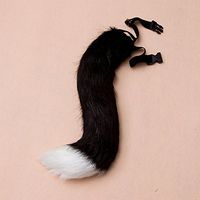 Funny and Romantic Role Playing Game Dancing Simulation Wacky Animal Long Fox Tail Party Prop Dress up Newlyweds, Wedding, Anniversary, Marriage New