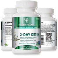 Herbtheory 2-Day Detox with Aloe Vera and Licorice (920mg, 60 Capsules)